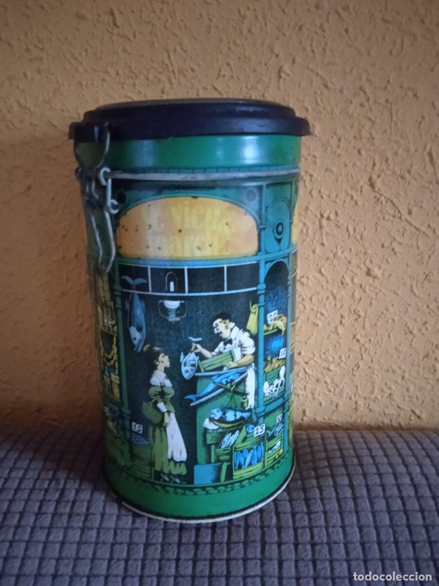 Vintage: Bote antiguo de metal - Foto 2