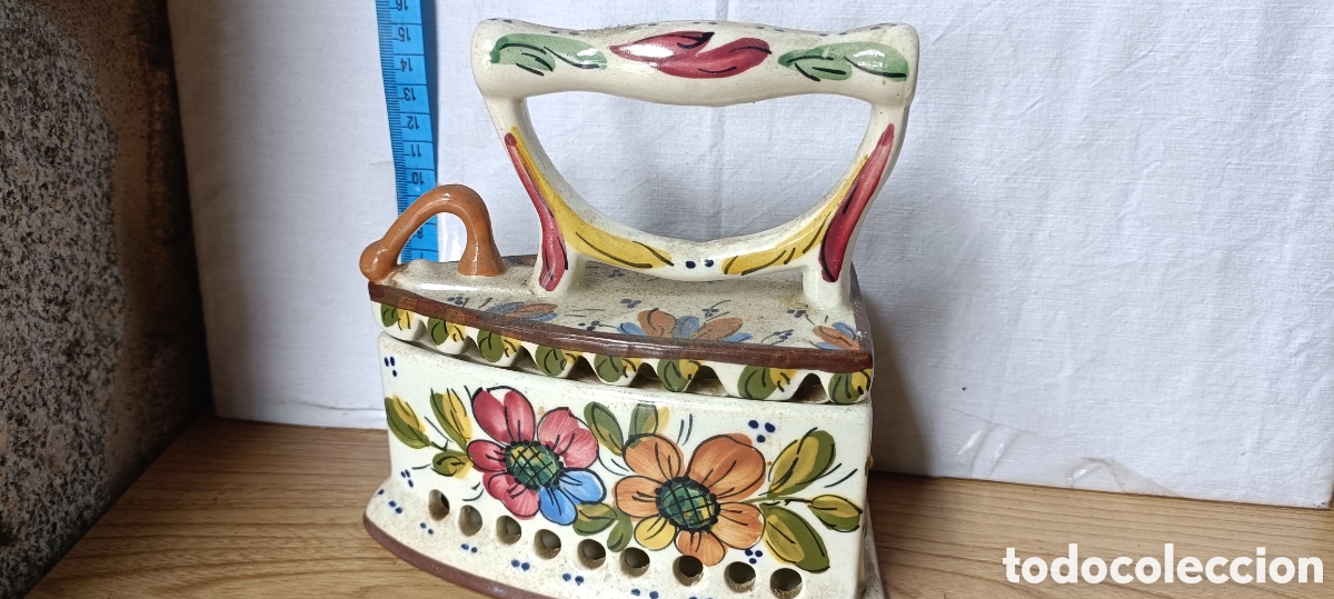 Vintage: Joyero porcelana, plancha - Foto 1