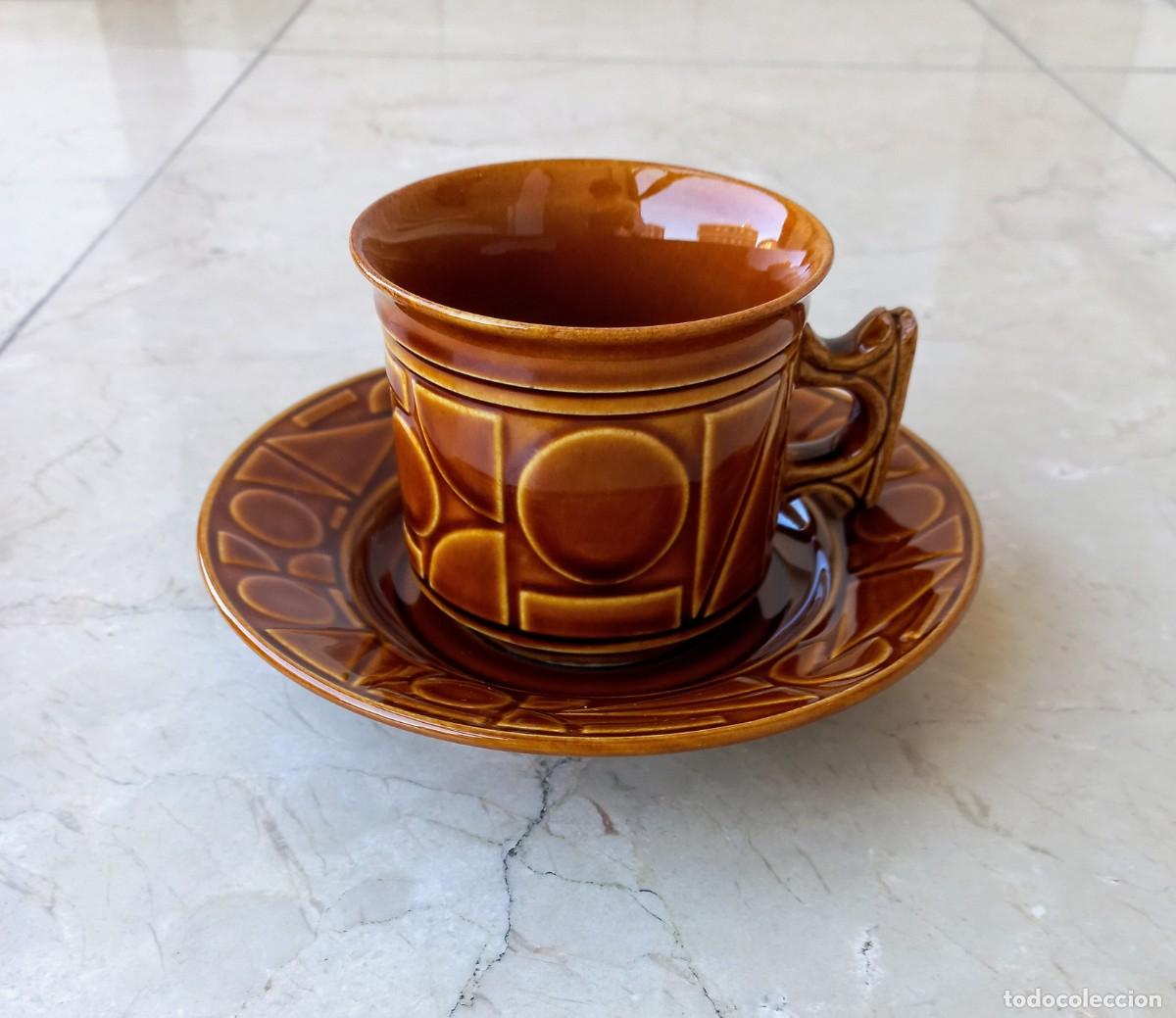 Vintage: 4 tazas caf&eacute; Mid Century - Foto 1