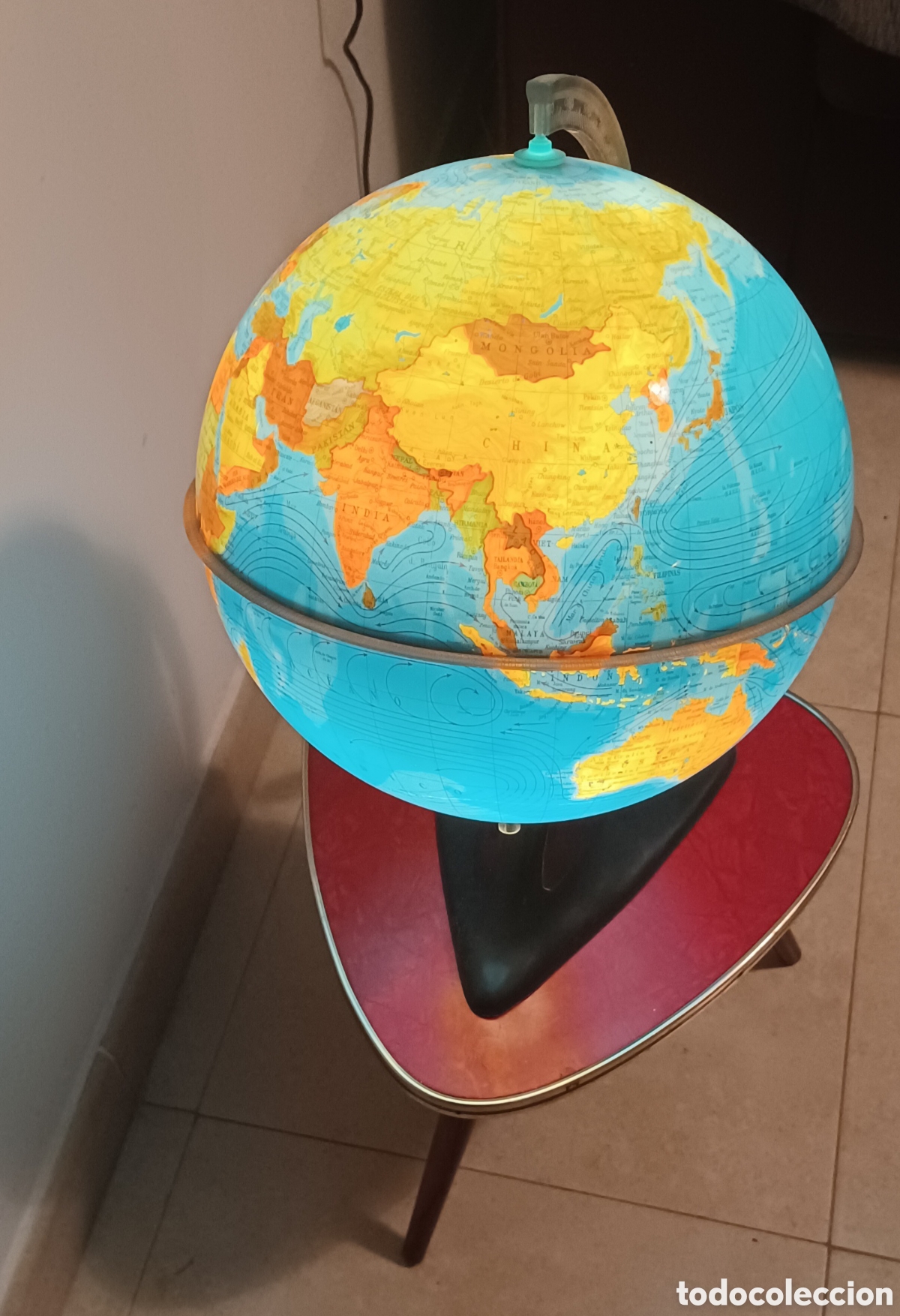 Vintage: Globo Terr&aacute;queo A&ntilde;os 60/70 - Foto 1