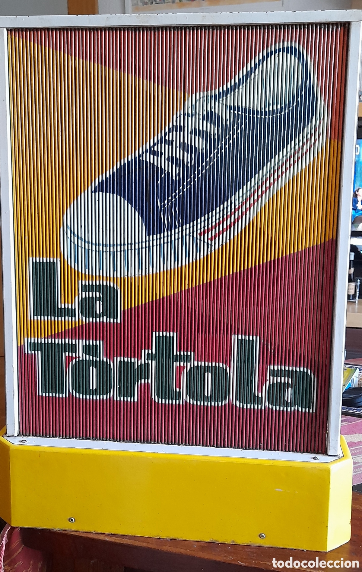 Vintage: Cartel antiguo con movimiento - Foto 1