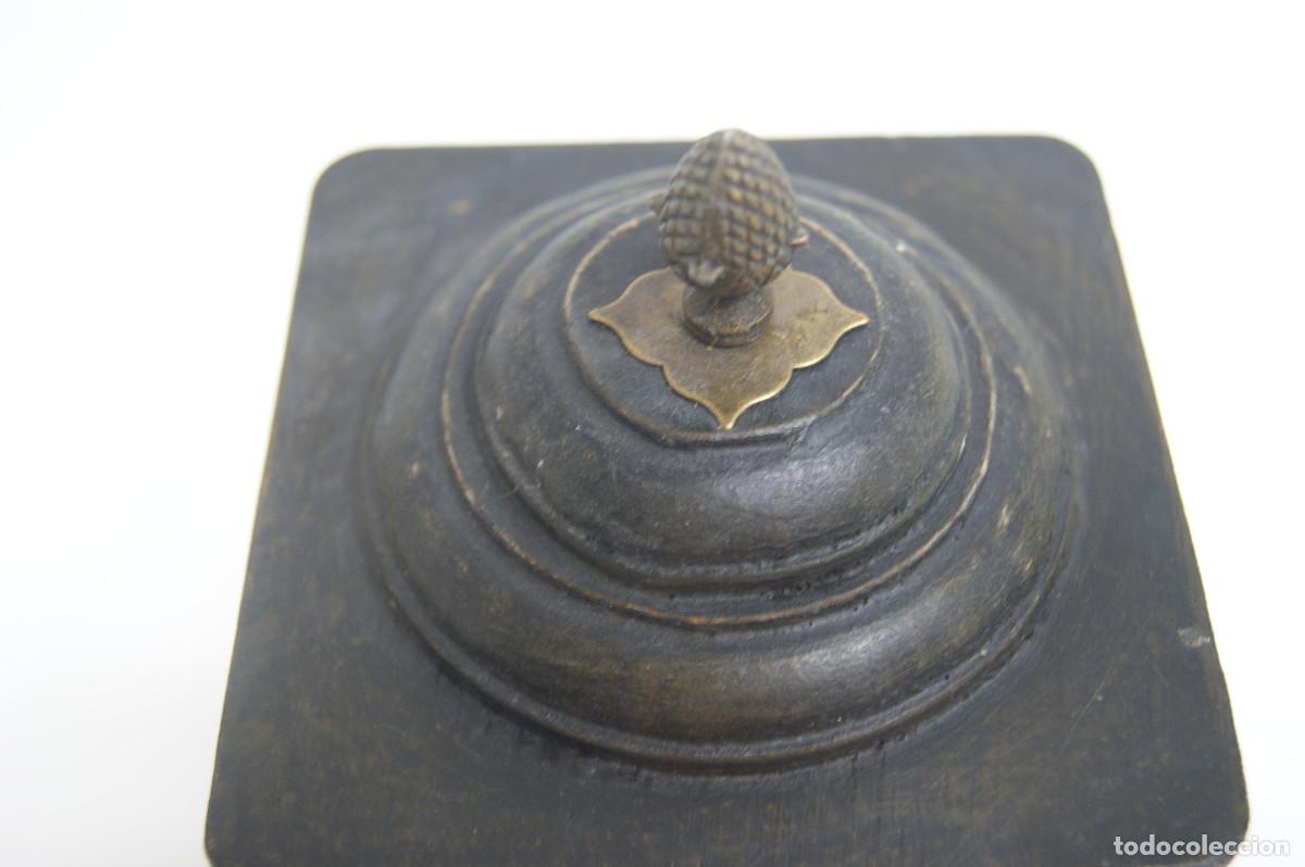 Vintage: Caja en madera y color bronce - Foto 5
