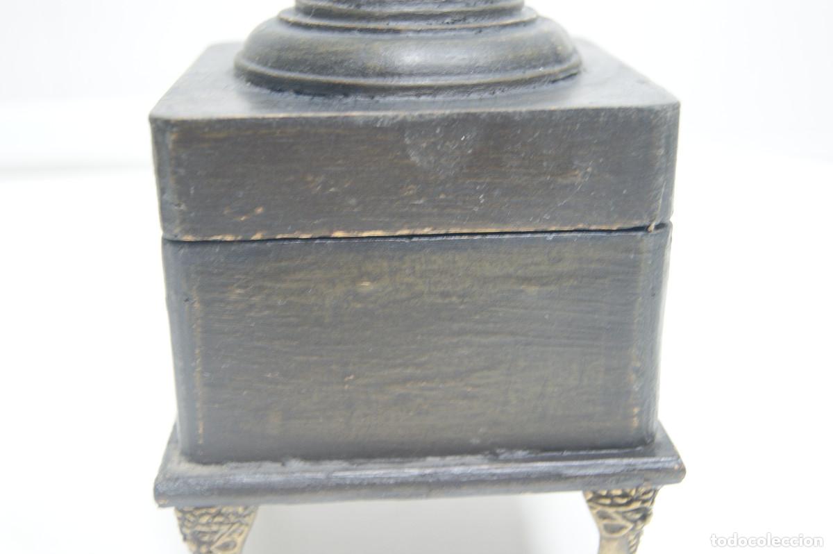 Vintage: Caja en madera y color bronce - Foto 6