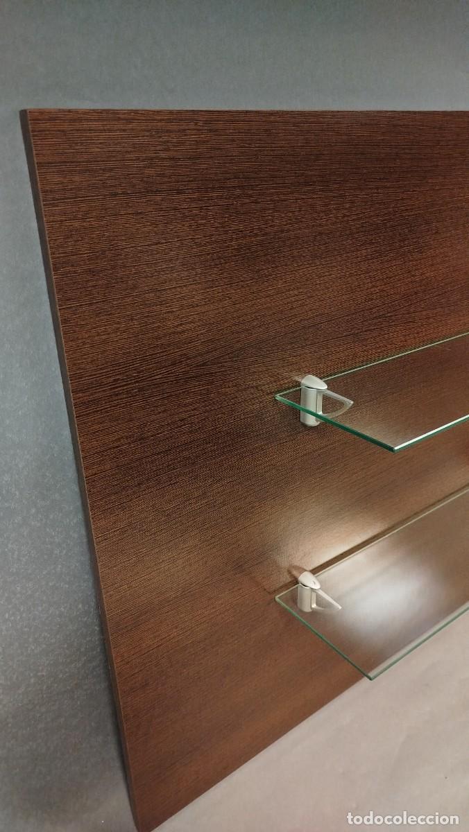 Vintage: BALDAS DE CRISTAL SOBRE SOPORTE DE MELAMINA - Foto 7