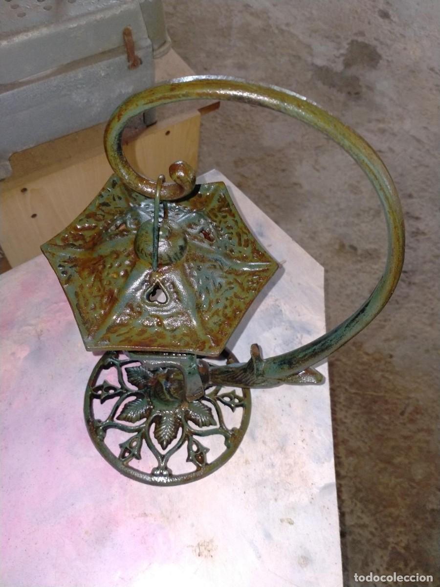 Vintage: FAROLILLO FUNDICI&Oacute;N PARA VELA - Foto 1