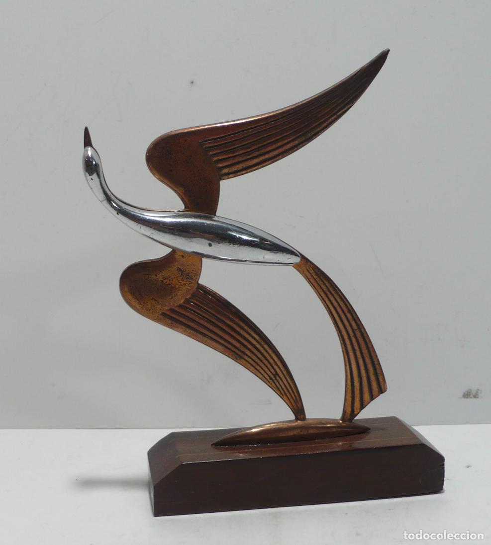Vintage: AVE DE METAL Y COLOR BRONCE - Foto 1