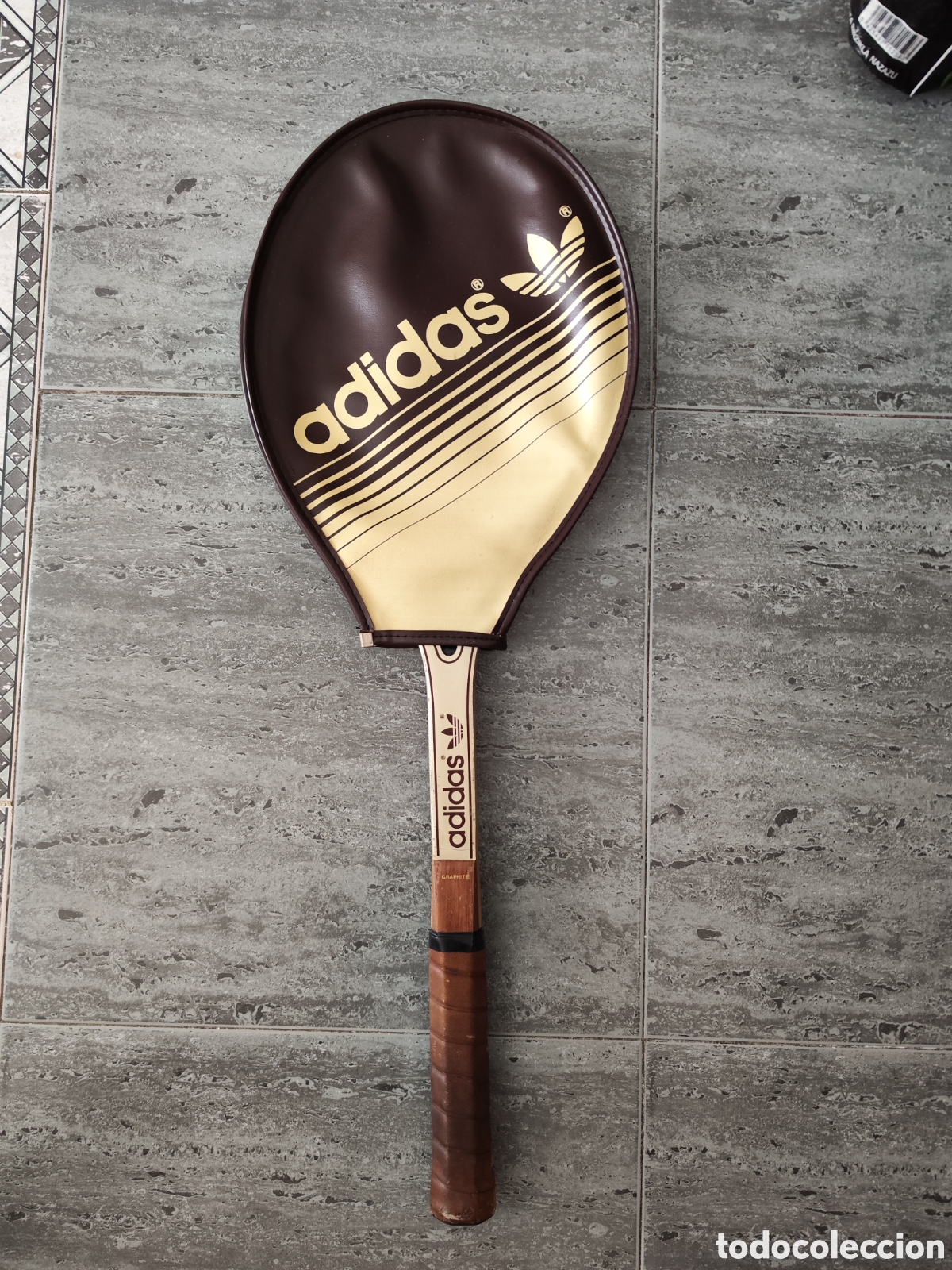 Vintage: ADIDAS MISTRAL RAQUETA DE MADERA