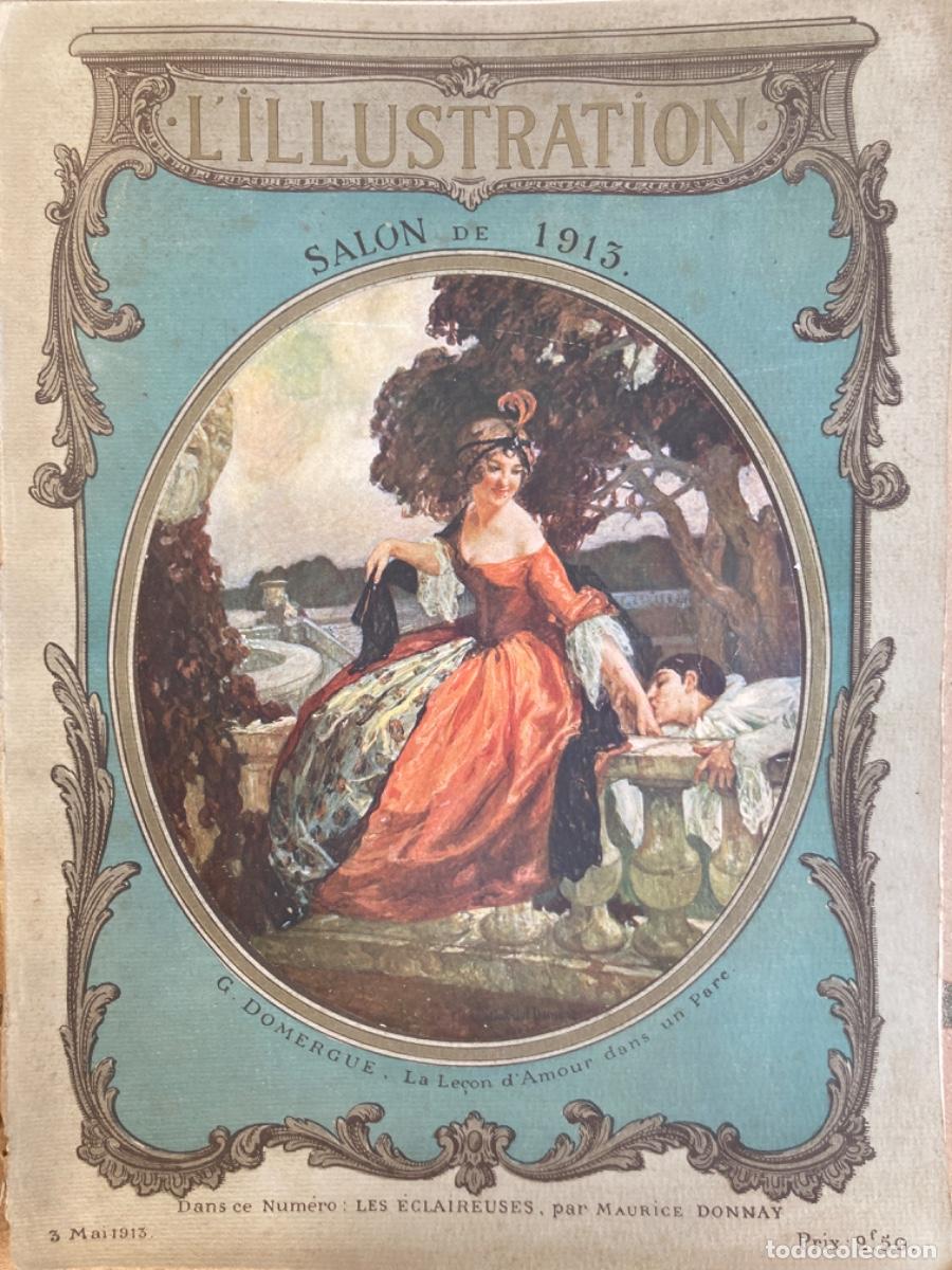 Vintage: L&rsquo; Illustration. Original de 1913 en color. Bell&iacute;simas ilustraciones para enmarcar.