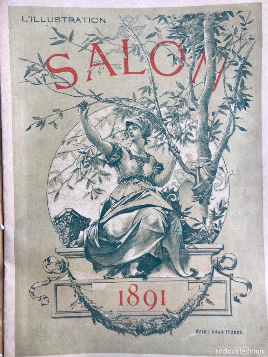 Vintage: L&rsquo; Illustration. Original de 1891 en B/N. Bell&iacute;simas ilustraciones para enmarcar.