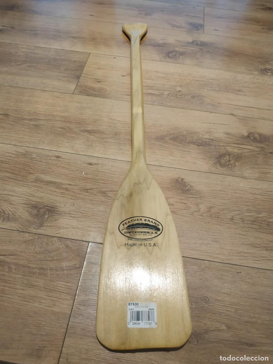 Vintage: Remo de madera para canoa - Foto 1