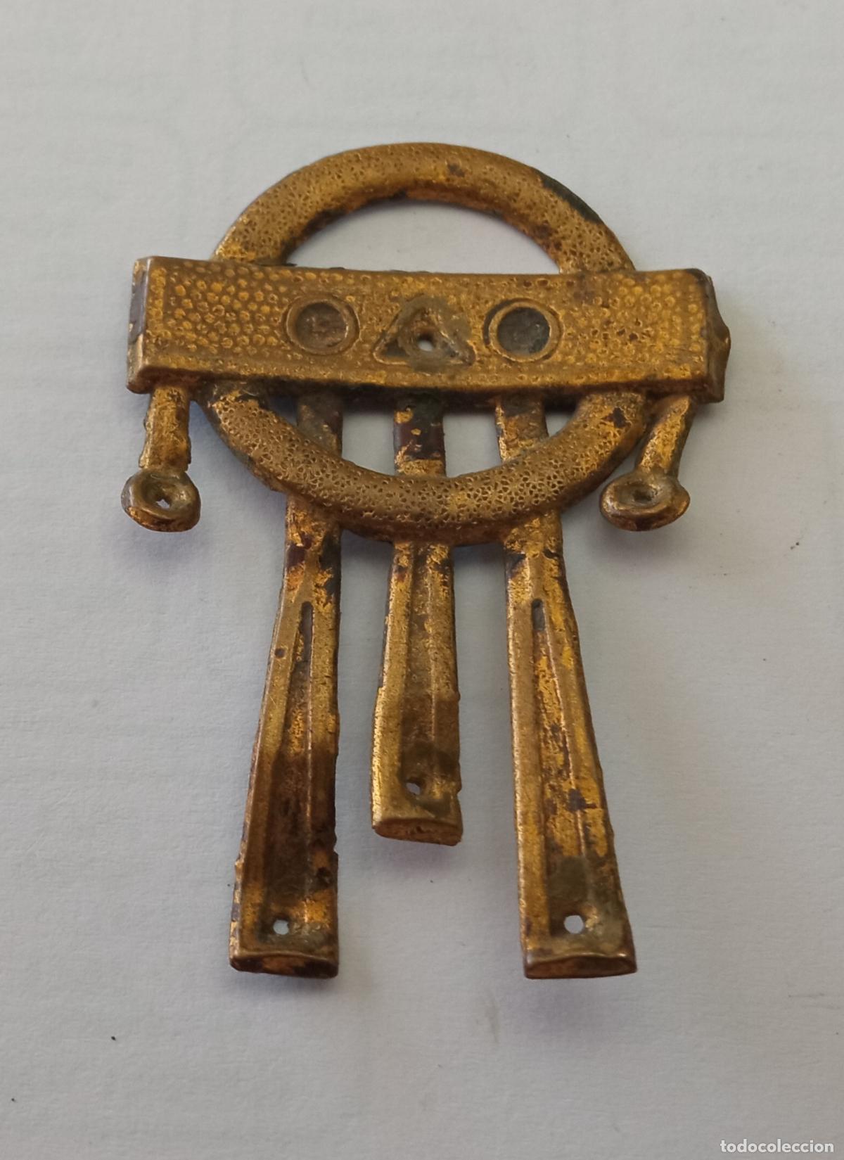 Vintage: CHAPA DE METAL 5x3 CM. - Foto 1