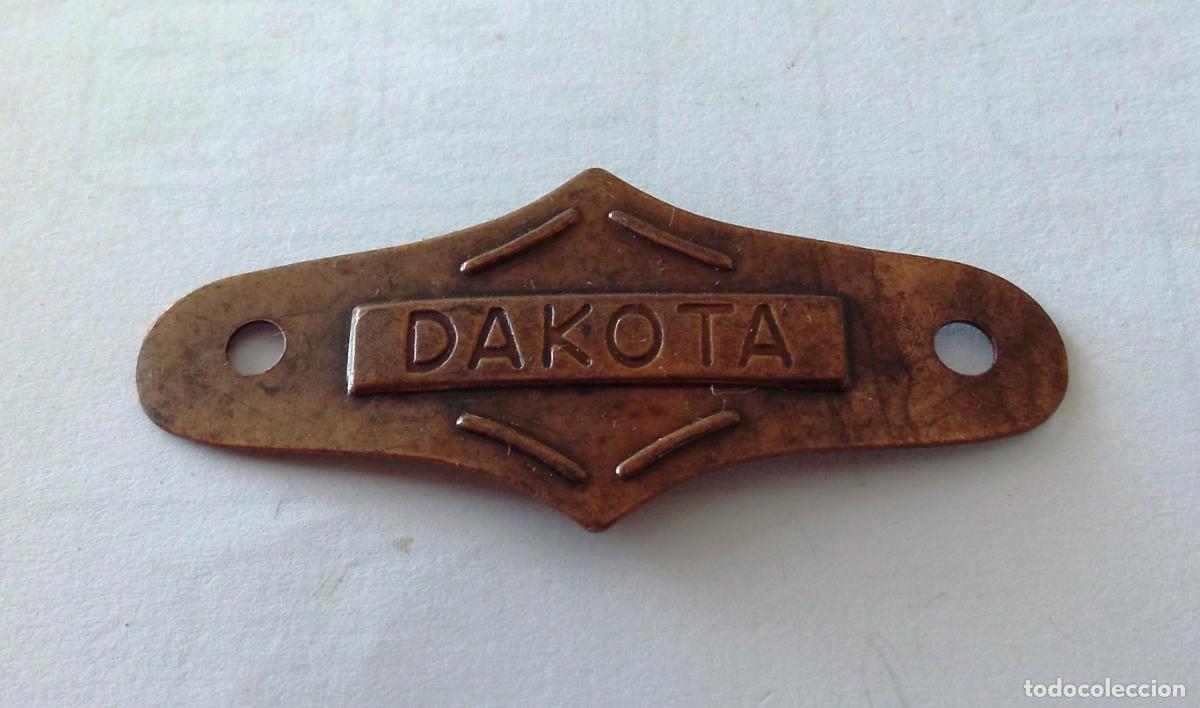 Vintage: CHAPA DE METAL 7x3 CM. - Foto 1