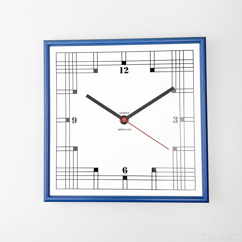 Vintage: Reloj de pared Bataillon, 1980s - Foto 2