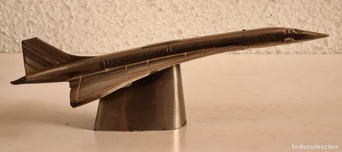 Vintage: R&eacute;plica Concorde Avi&oacute;n Supers&oacute;nico - Air France - Decoraci&oacute;n Aviaci&oacute;n Encendedor