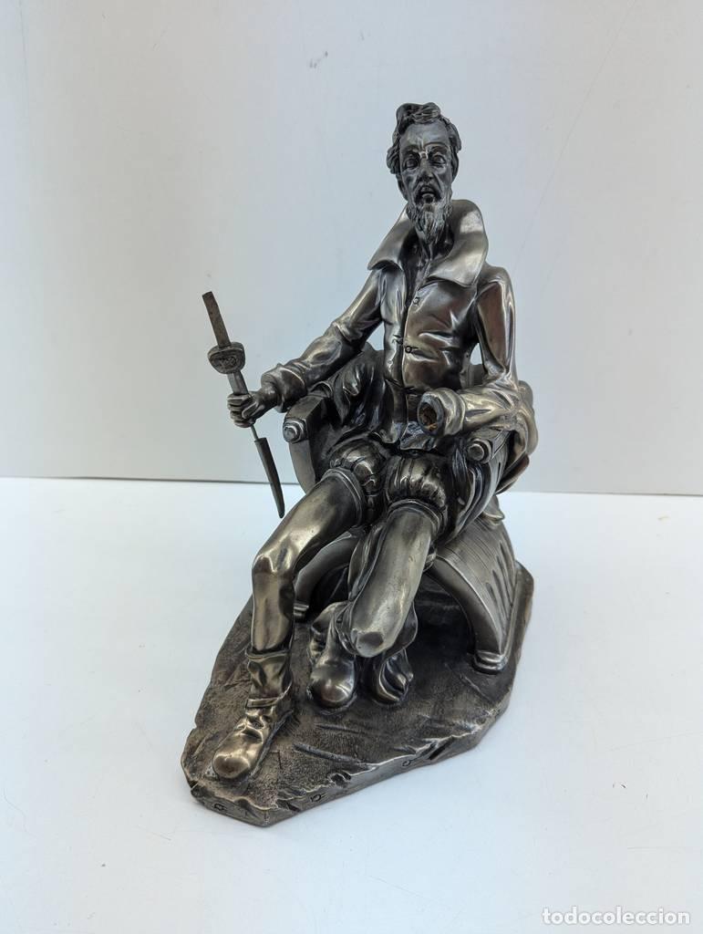 Vintage: FIGURA MIGUEL DE CERVANTES - Foto 1