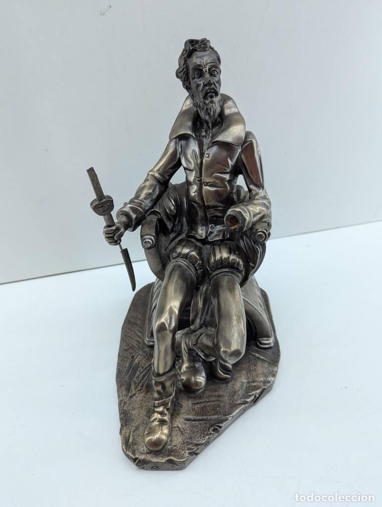 Vintage: FIGURA MIGUEL DE CERVANTES - Foto 2