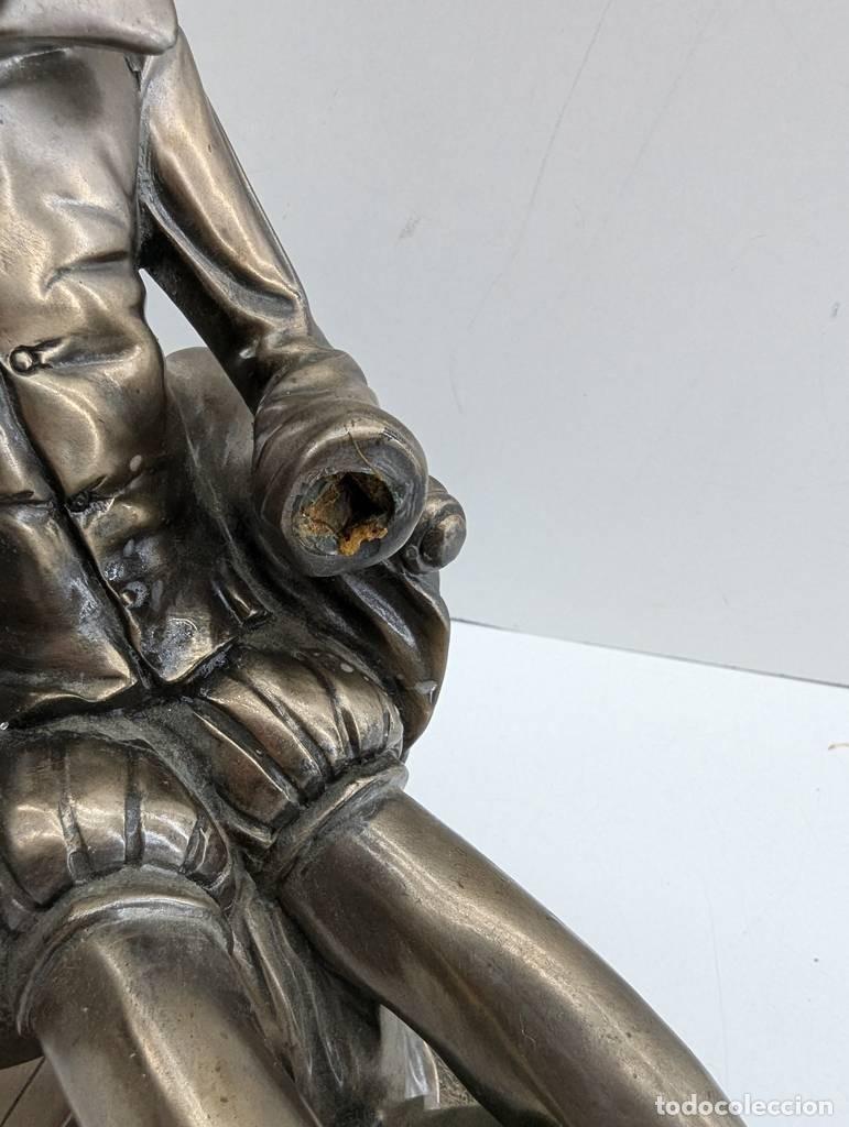 Vintage: FIGURA MIGUEL DE CERVANTES - Foto 6