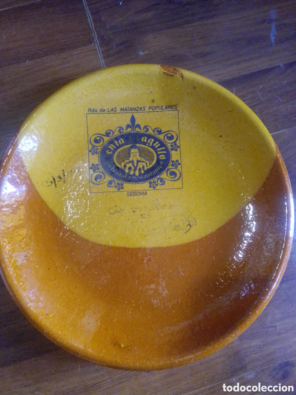 Vintage: Plato de matanza barro - Foto 1