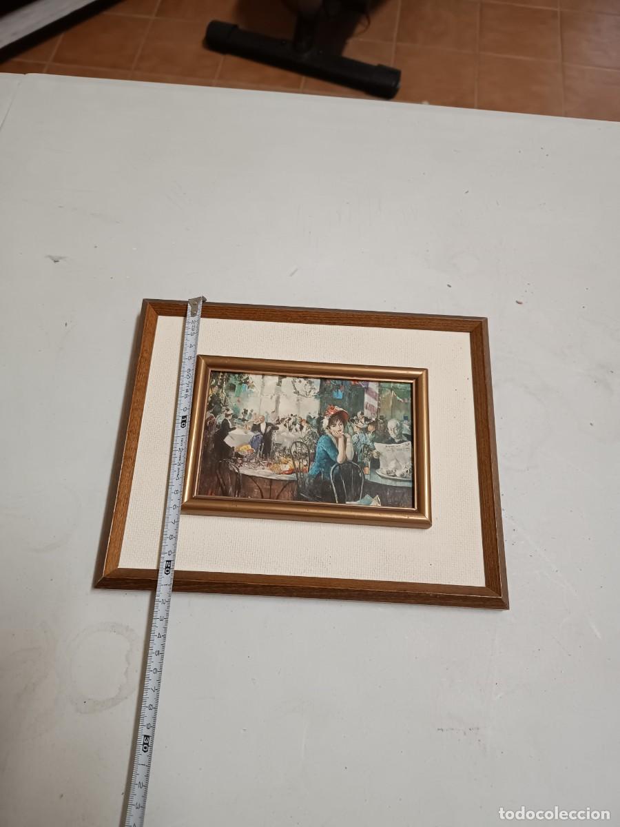 Vintage: Cuadro vintage se&ntilde;orita - Foto 1