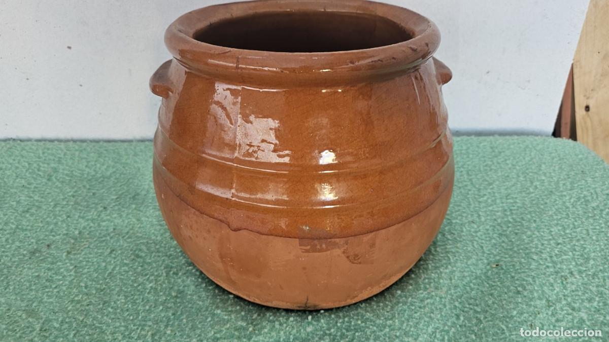 Vintage: puchero de barro vitange - Foto 1