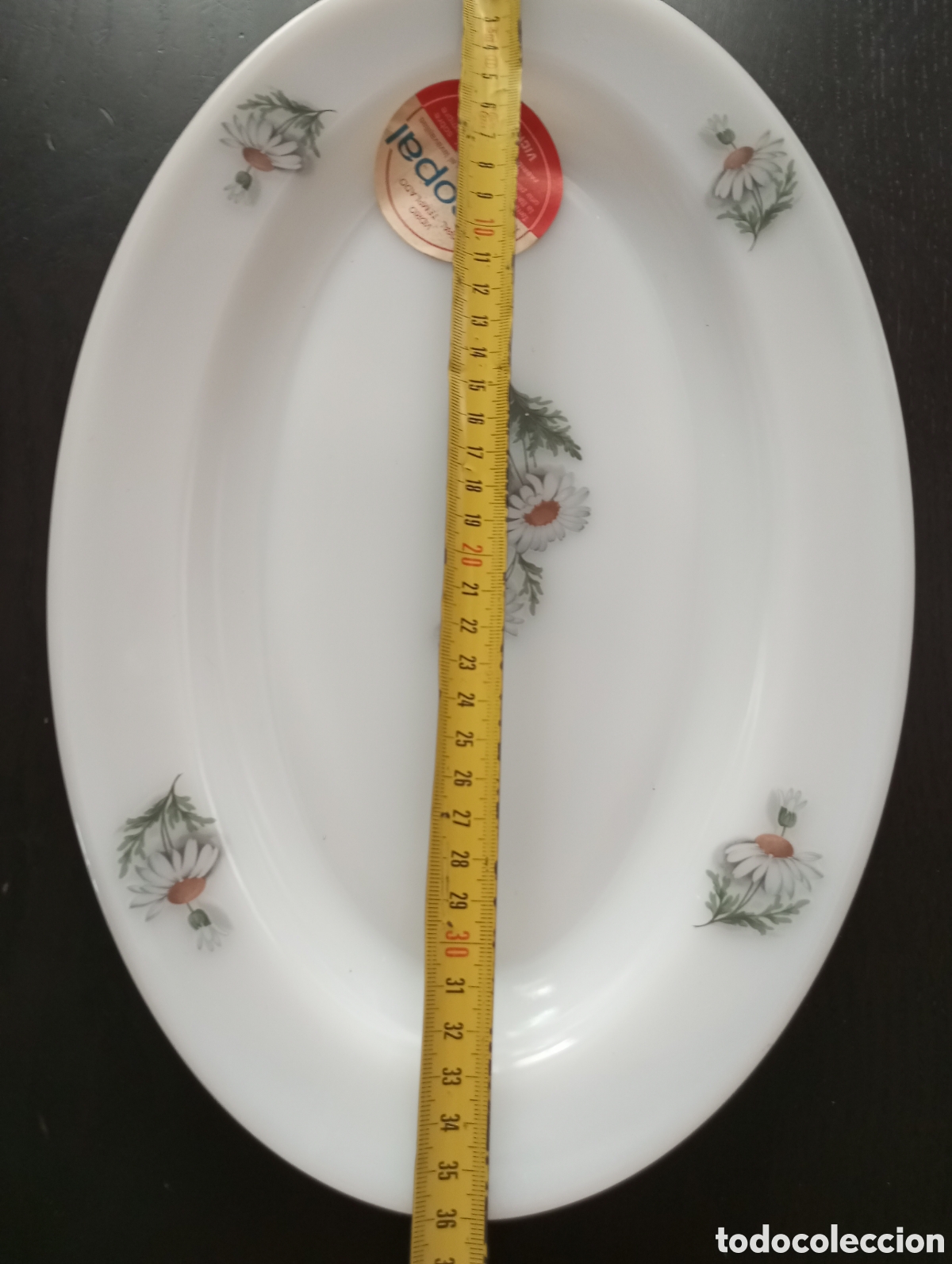 Vintage: Bandeja Arcopal margaritas - Foto 3