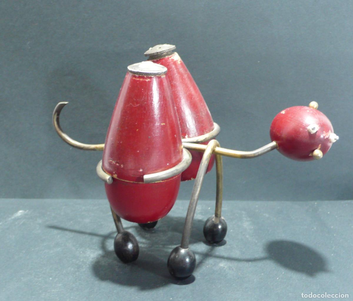 Vintage: FIGURA DE BRONCE DE GATO METAL - Foto 1