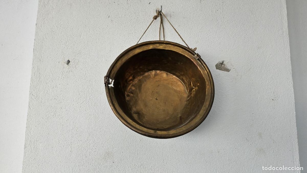 Vintage: cazuela de metal antigua - Foto 1