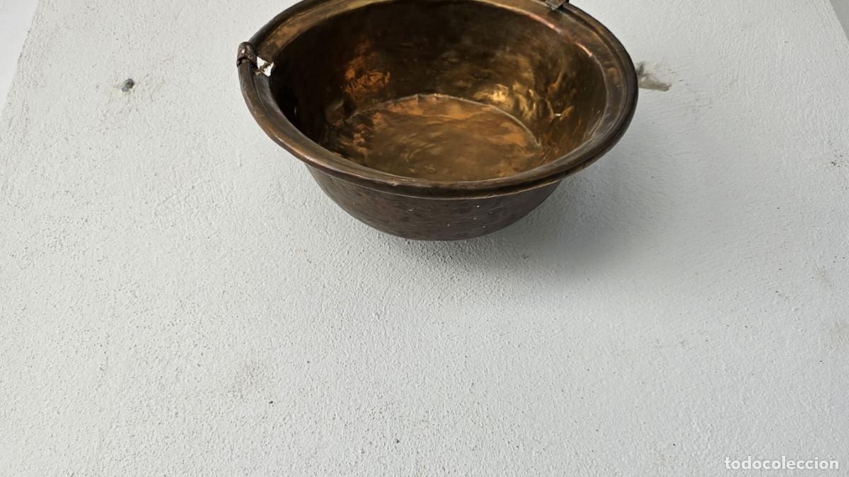 Vintage: cazuela de metal antigua - Foto 2