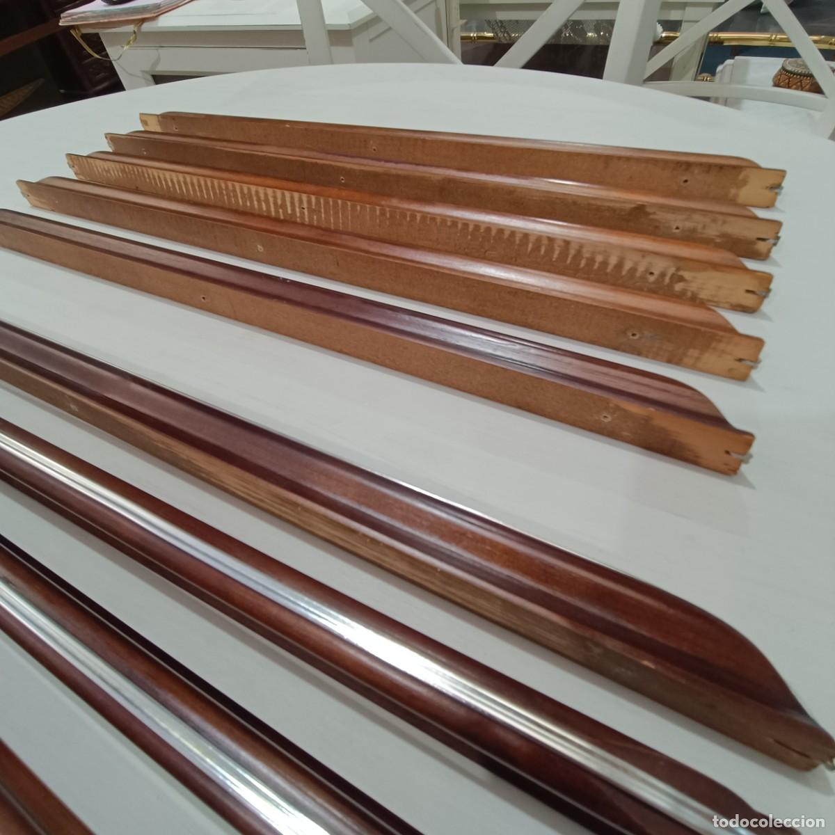 Vintage: TIRADORES DE MADERA MIDCENTURY. - Foto 8