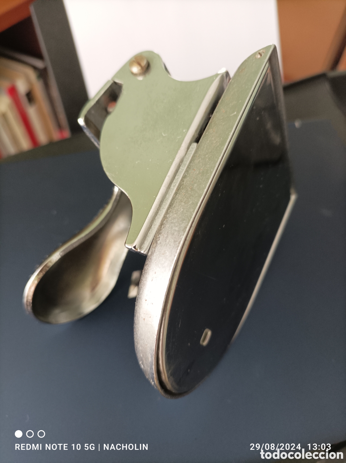 Vintage: Perforadora de papel EL CASCO - Foto 3