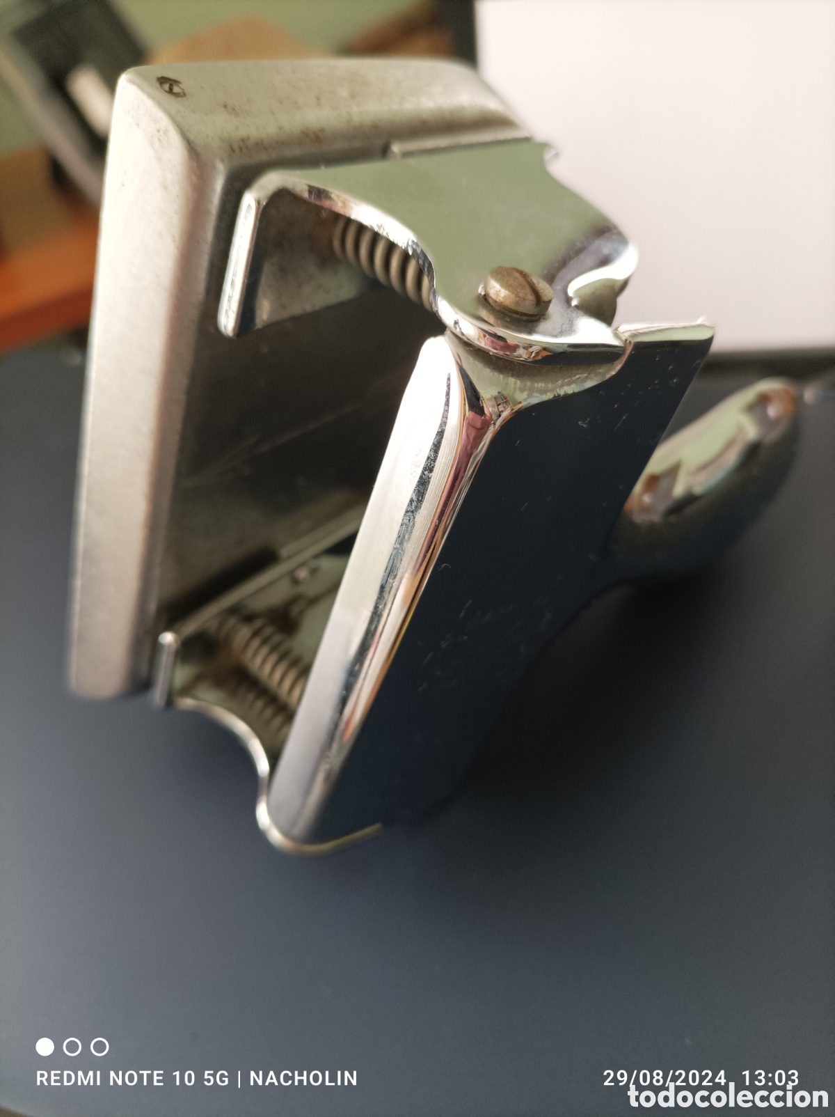 Vintage: Perforadora de papel EL CASCO - Foto 4