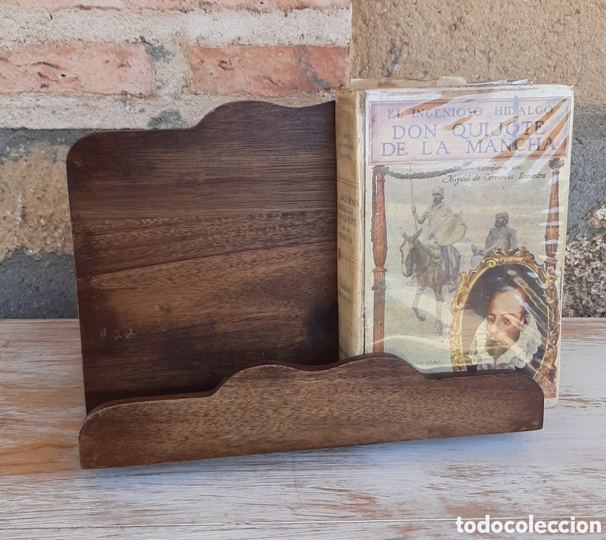 Vintage: Atril de madera de acacia - Foto 1