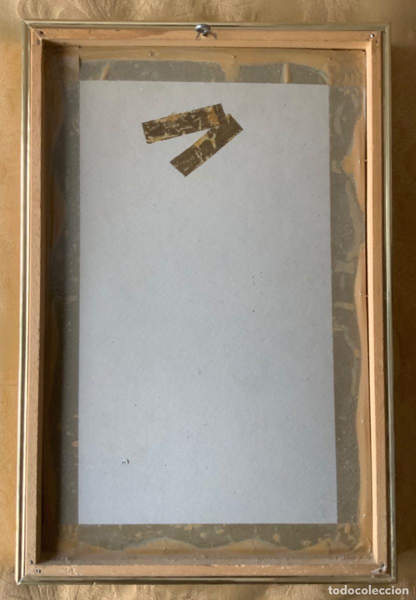 Vintage: CUADRO A&Ntilde;O 60 FLOR, FIRMADO BELANCHE - Foto 5