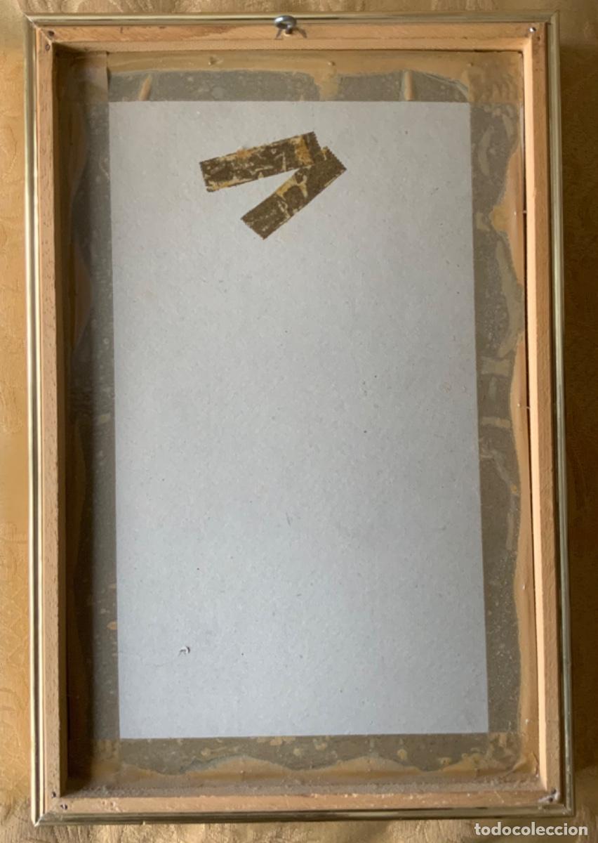 Vintage: CUADRO A&Ntilde;O 60 FLOR, FIRMADO BELANCHE - Foto 6