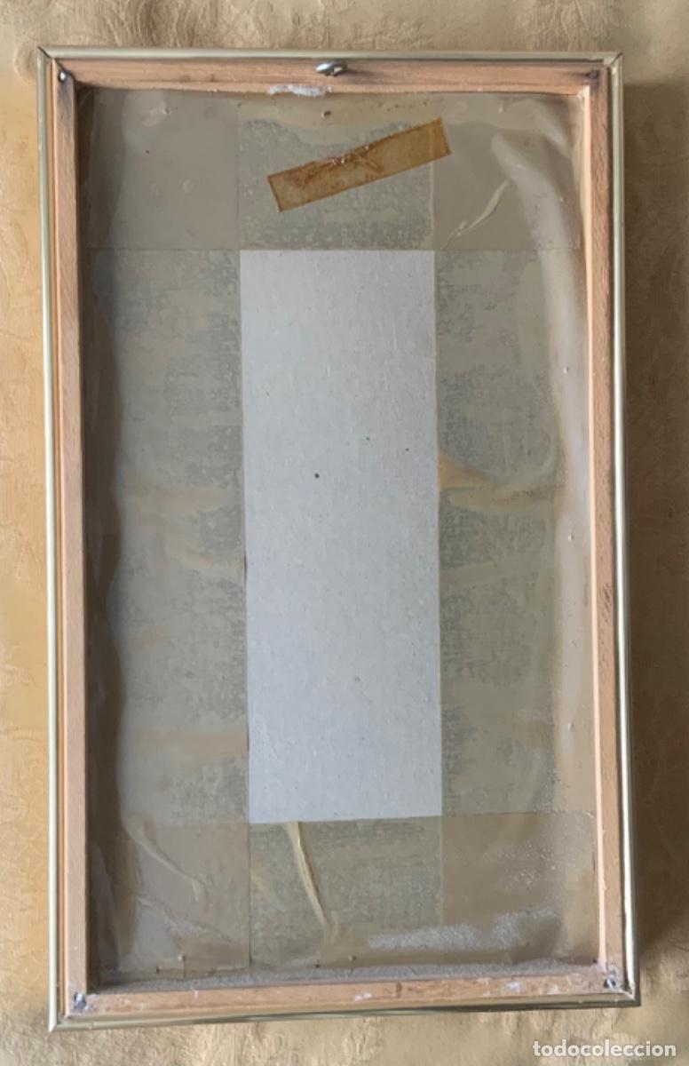Vintage: CUADRO A&Ntilde;O 60 FLOR, FIRMADO BELANCHE - Foto 5