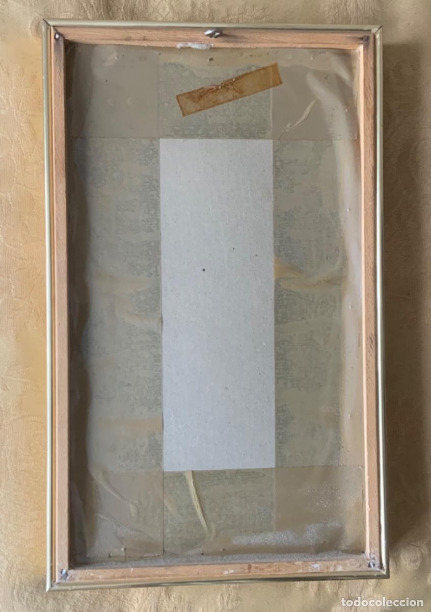 Vintage: CUADRO A&Ntilde;O 60 FLOR, FIRMADO BELANCHE - Foto 6