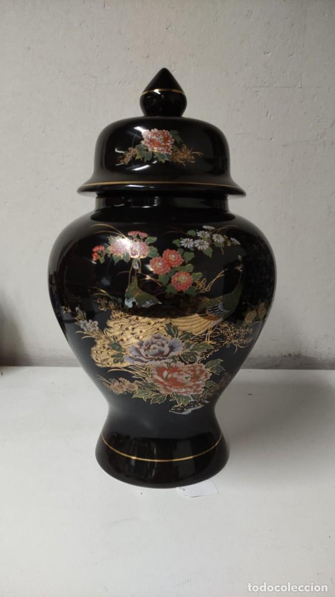 Vintage: TIBOR NEGRO CON DECORACION - VINTAGE