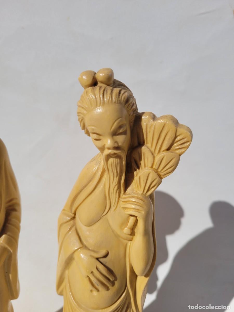 Vintage: Par de figuras, hechas en Jap&oacute;n. - Foto 2