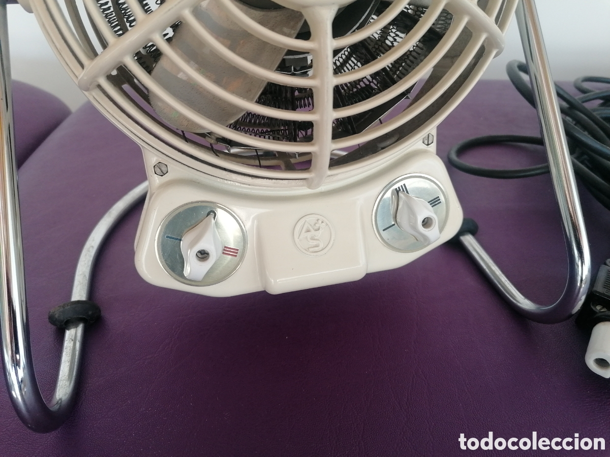 Vintage: Ventilador calefactor AS vintage - Foto 5