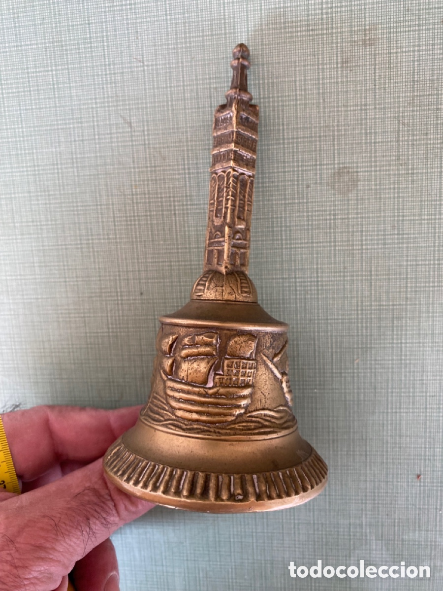 Vintage: Campana de cobre . Sevilla - Foto 2