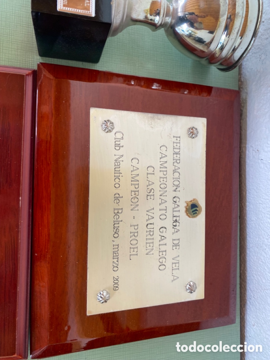 Vintage: Lote de copas y trofeos deportivos - Foto 4