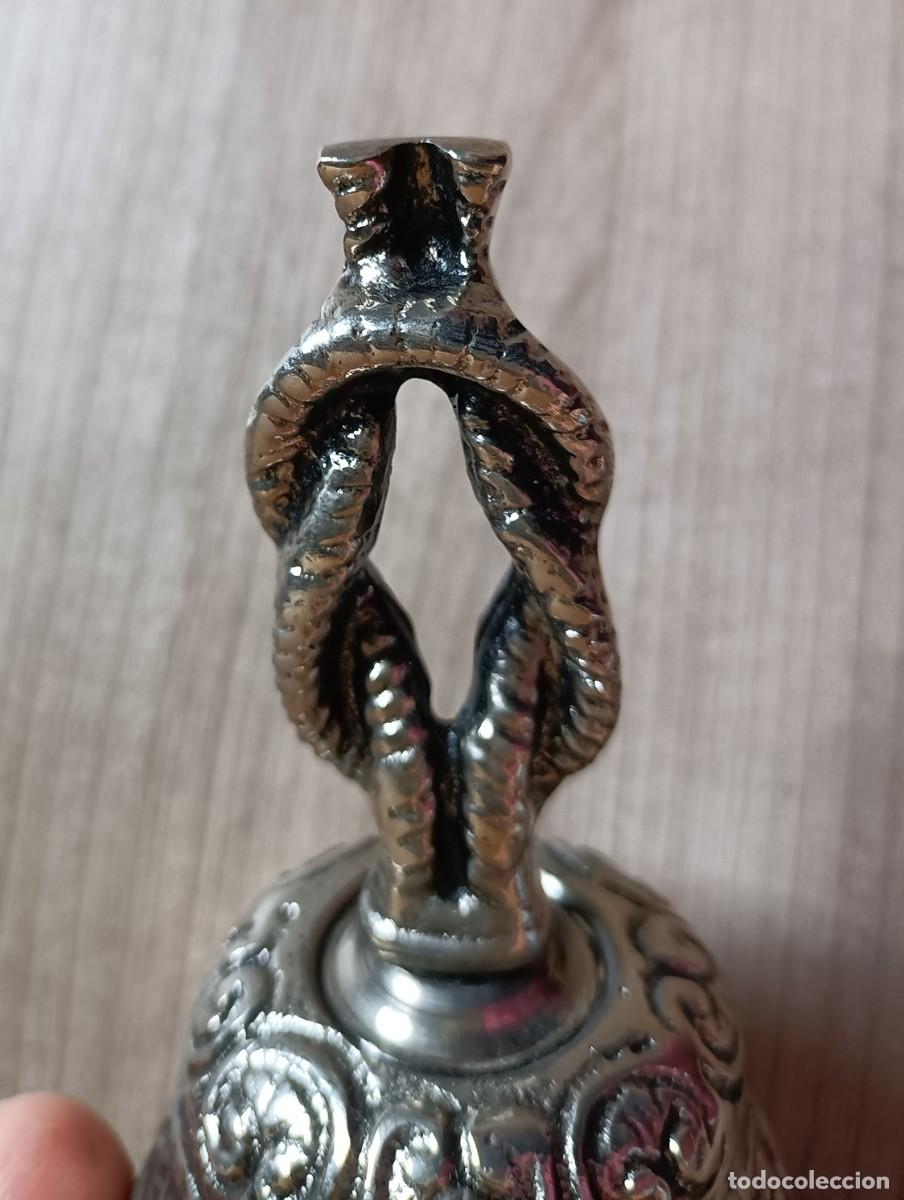 Vintage: Antigua campana de metal - Foto 5