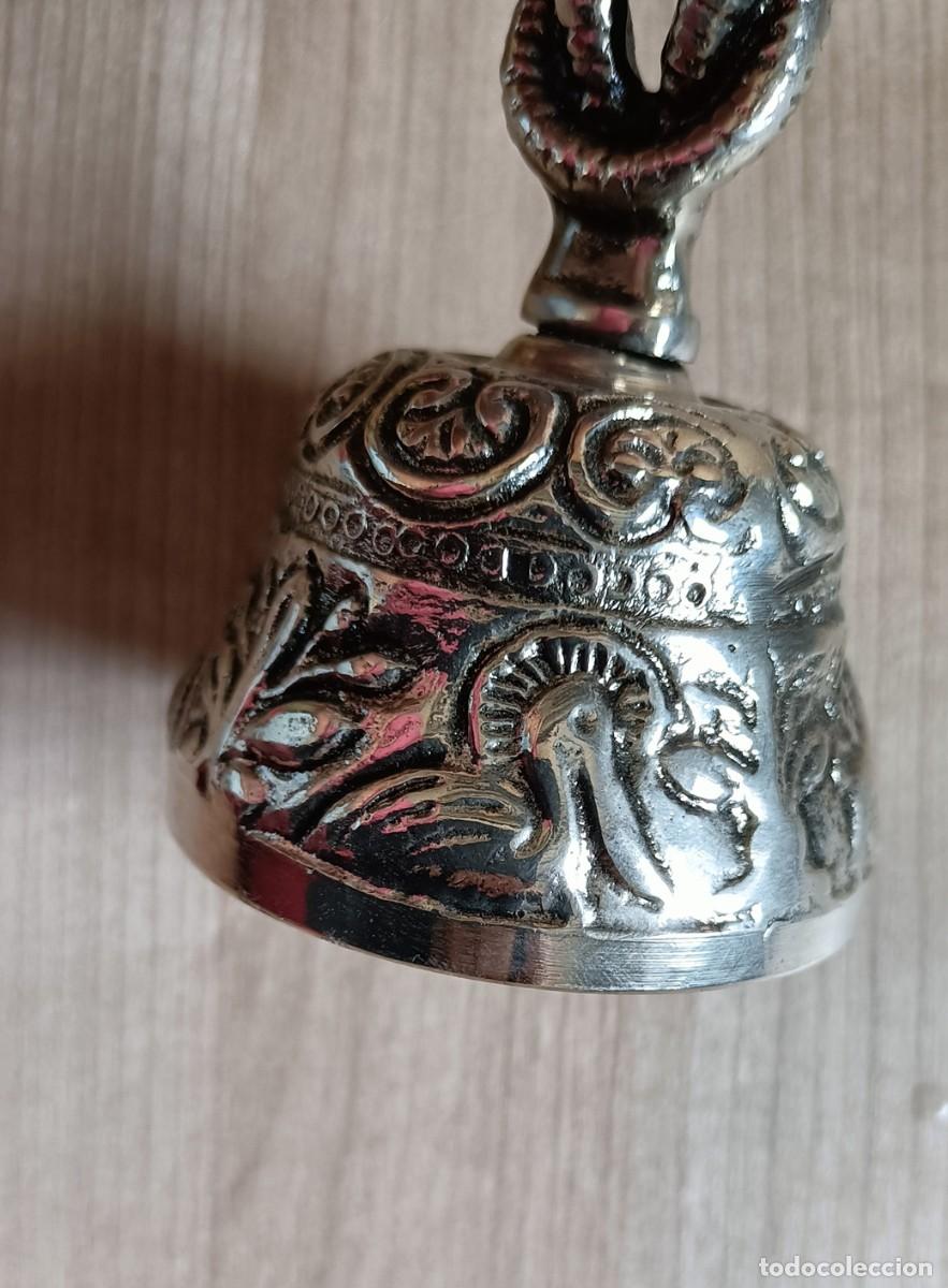 Vintage: Antigua campana de metal - Foto 7
