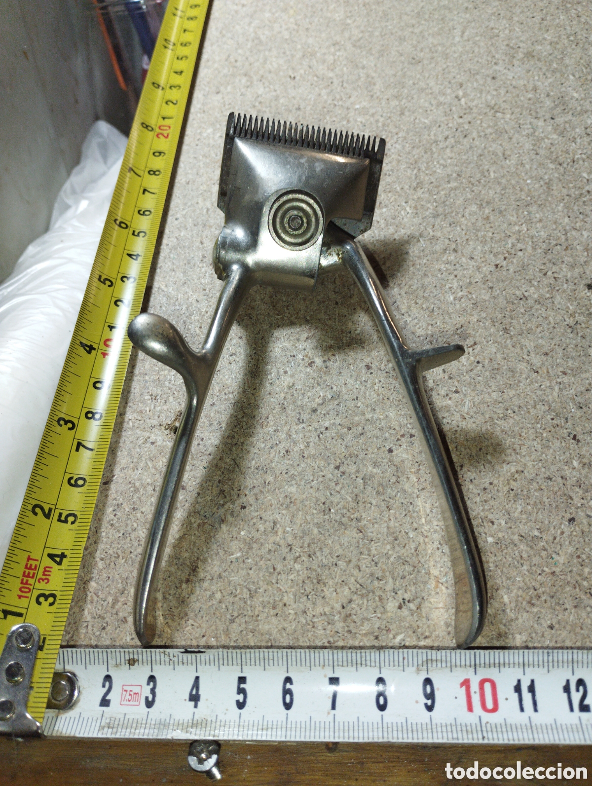 Vintage: Antigua m&aacute;quina de cortar el pelo en perfecto estado y funcionando