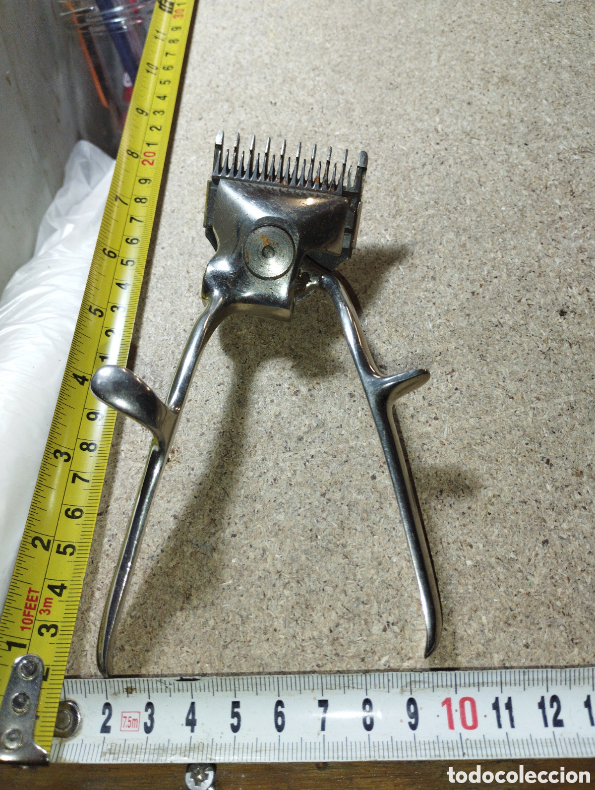 Vintage: Antigua m&aacute;quina de cortar el pelo en perfecto estado y funcionando