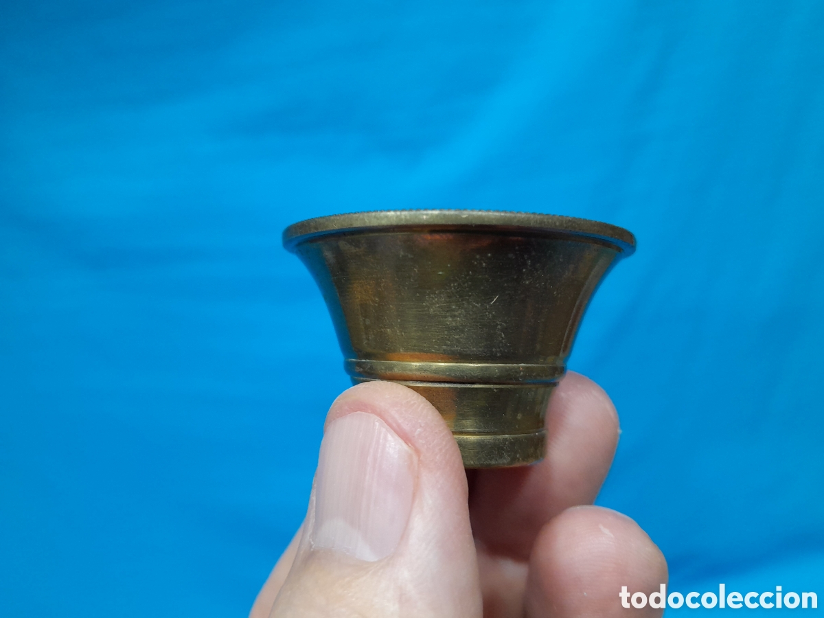 Vintage: LOTE DE 4 MINI ALMIREZ EN BRONCE O LAT&Oacute;N - Foto 8
