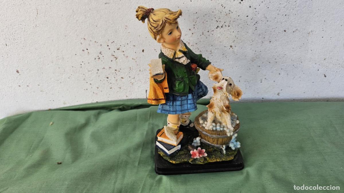Vintage: figura de resina o pasta - Foto 1