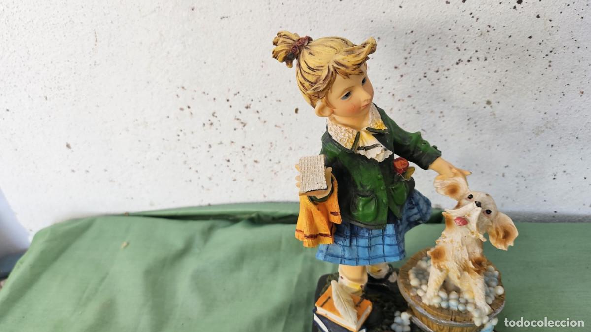 Vintage: figura de resina o pasta - Foto 2