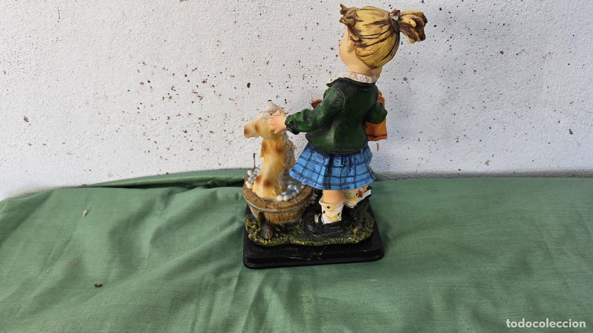 Vintage: figura de resina o pasta - Foto 3