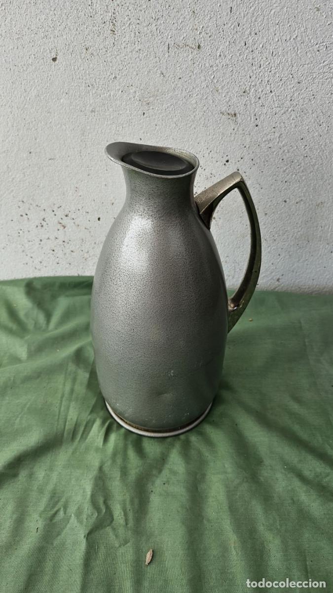 Vintage: jarra de termo en aluminio - Foto 1